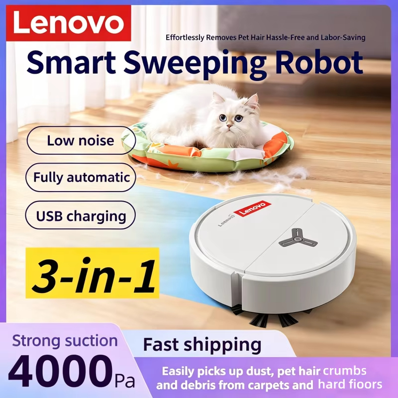 لينوفو روبوت تنظيف ذكي 3 في 1، - مراجعة Smart Home Blog وسعره