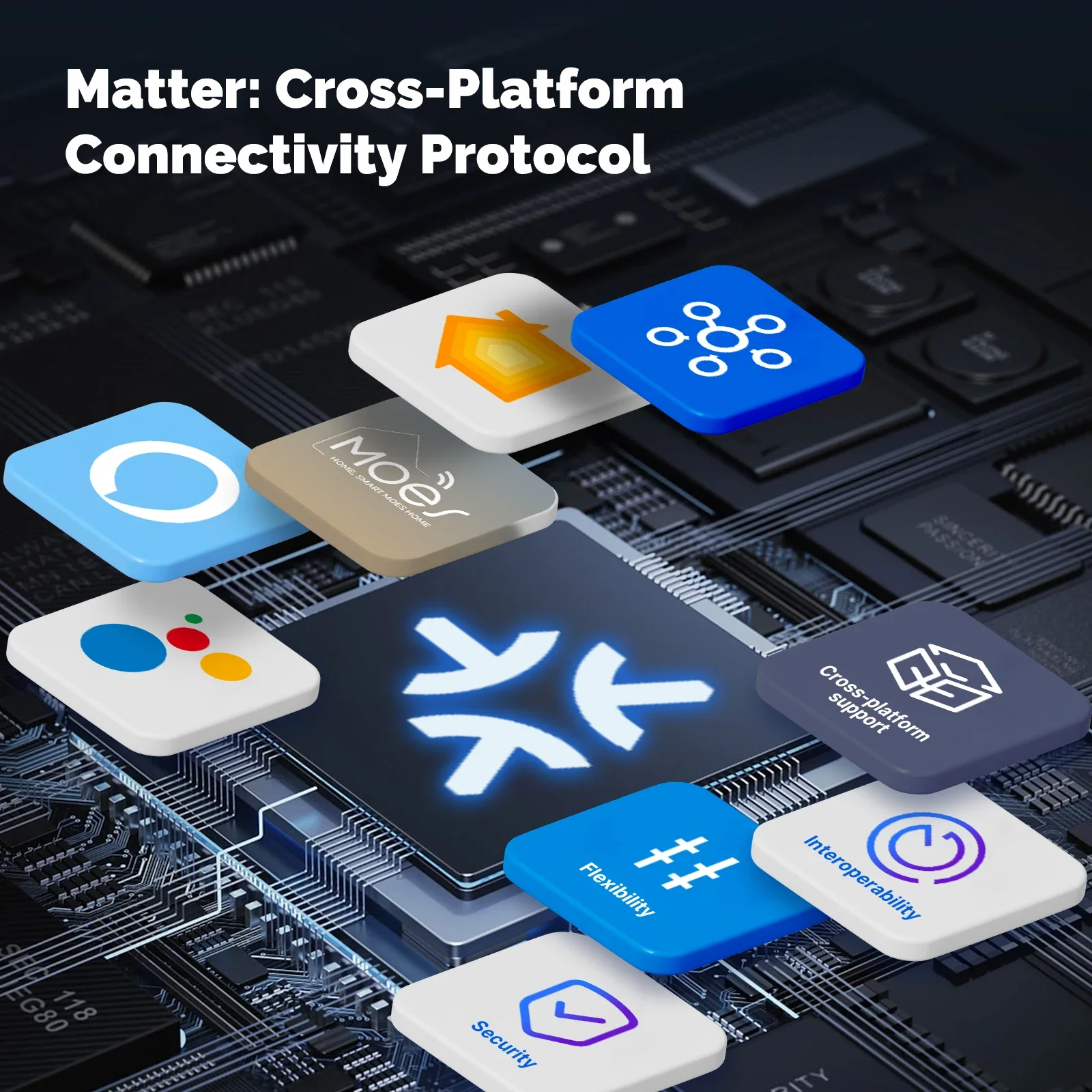 زر إضاءة ذكي MOES Matter Tuya  - مراجعة Smart Home Button وسعره