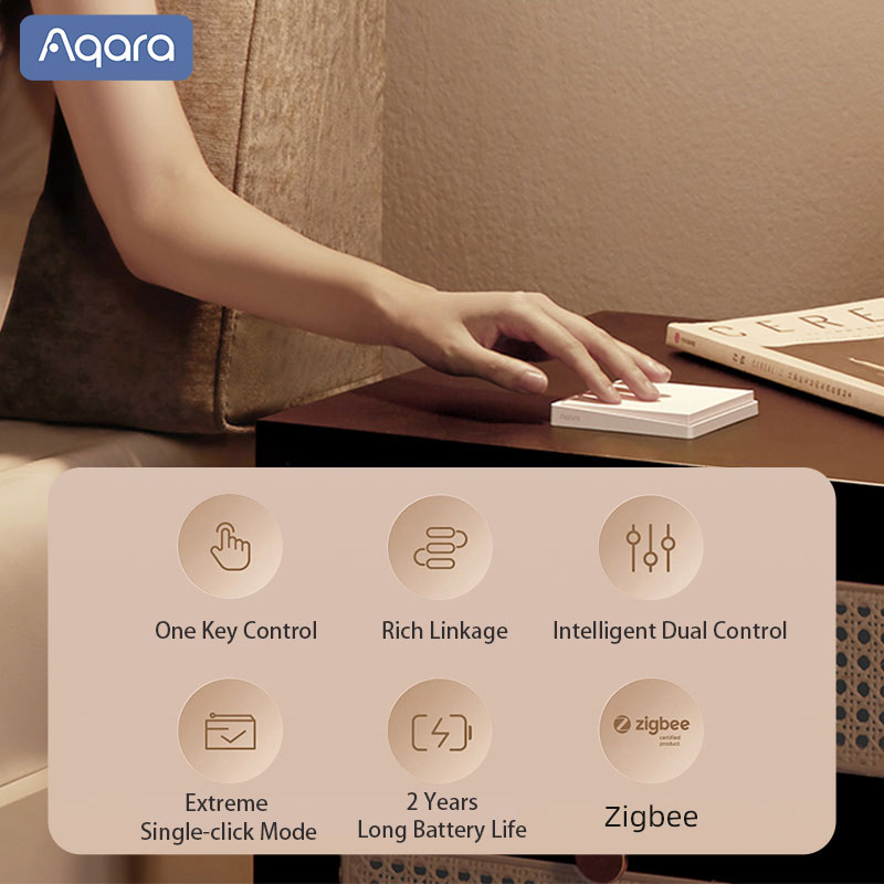 الأصلي Aqara الجدار التبديل E1 - مراجعة Smart Home Vimar وسعره