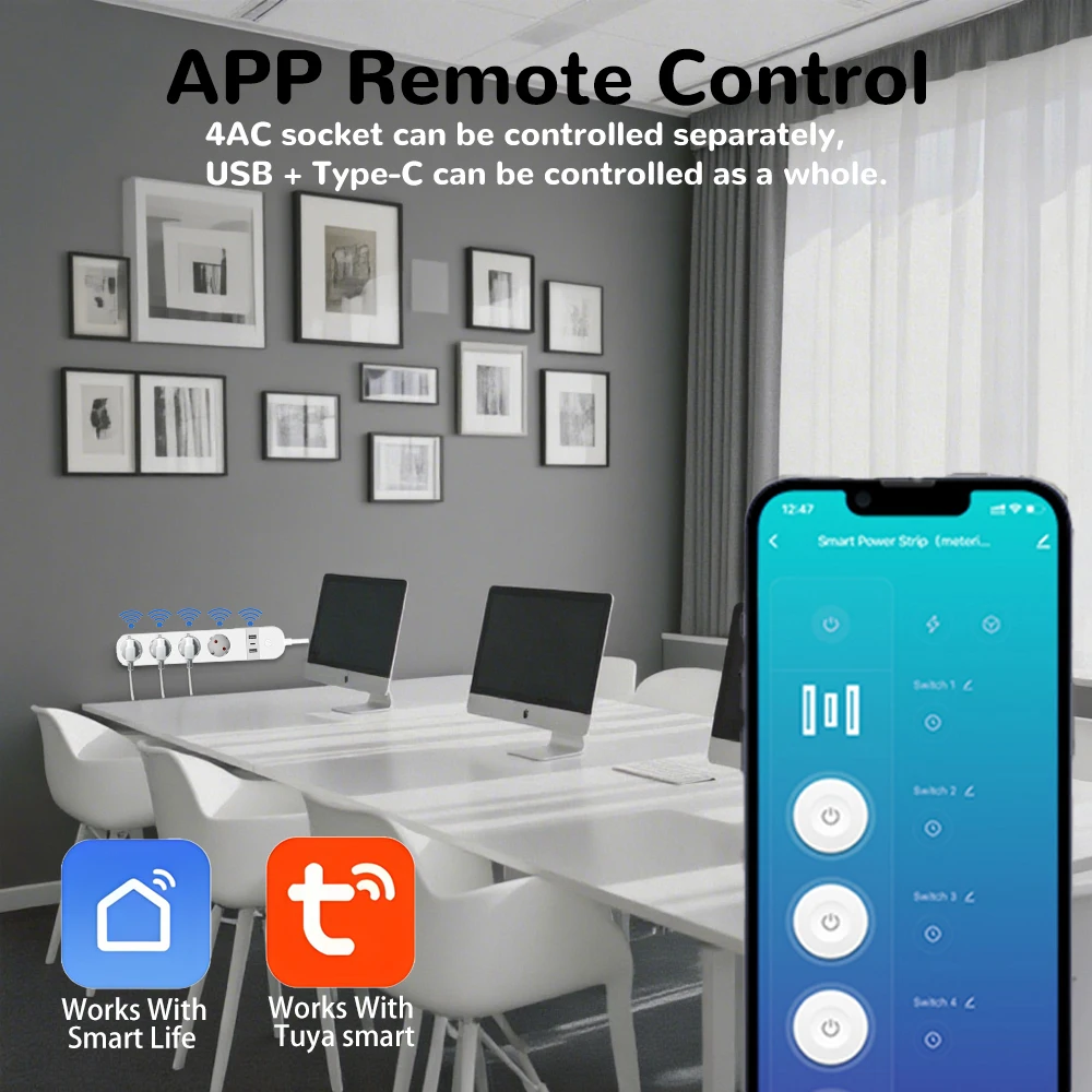 شريط طاقة ذكي من BORUIDAPLS بق - مراجعة Smart Home Energy App وسعره