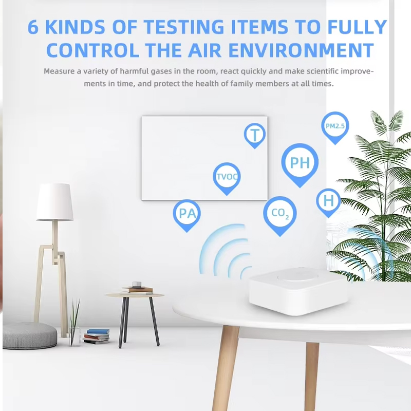 جهاز استشعار جودة الهواء الذكي - مراجعة Wifi Thermostat وسعره