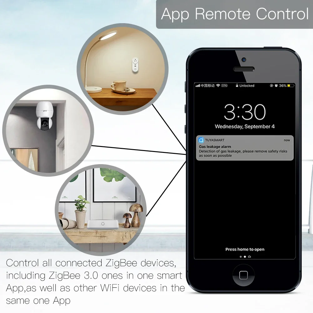 Tuya ZigBee 3.0 Smart Gateway  - مراجعة Smart Home Zigbee 3.0 وسعره