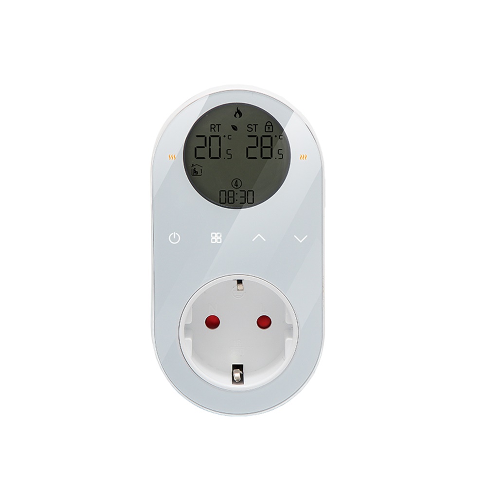 مقبس ترموستات ذكي جديد بمستشعر - مراجعة Wifi Thermostat وسعره
