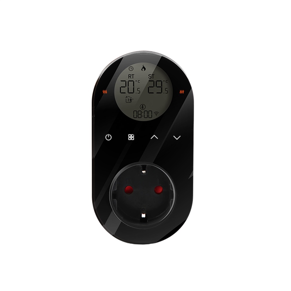 مقبس ترموستات ذكي جديد بمستشعر - مراجعة Wifi Thermostat وسعره